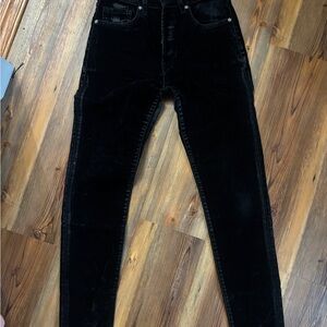 Velvet Black Skinny Jeans